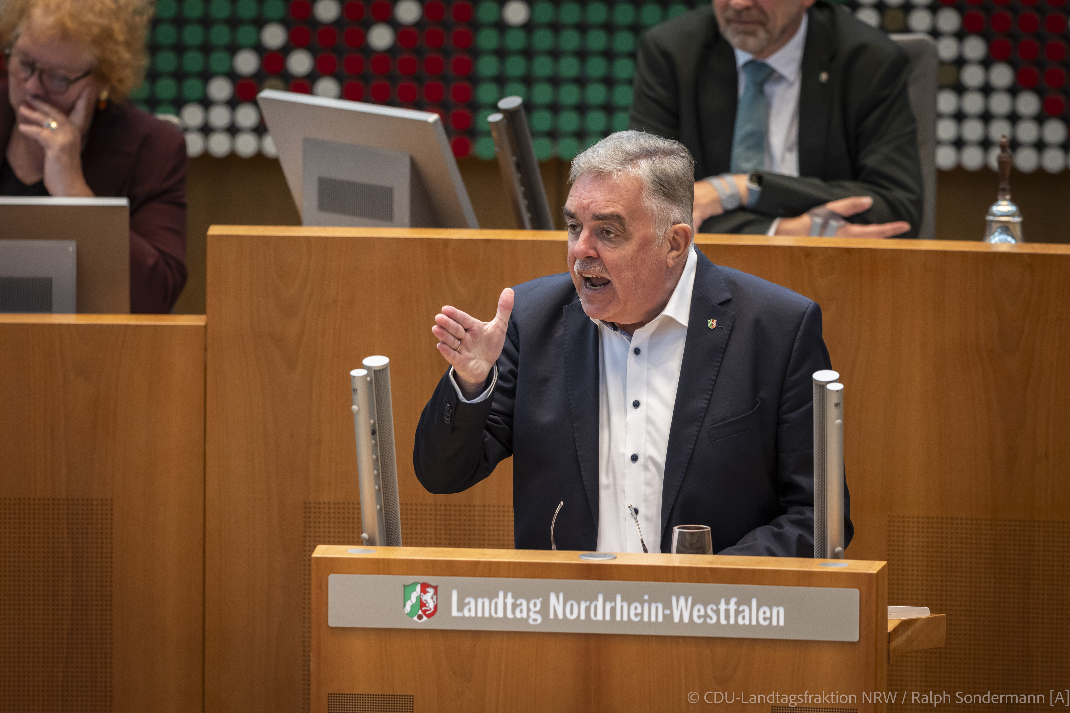 Bernd Kr&uuml;ckel im Plenum